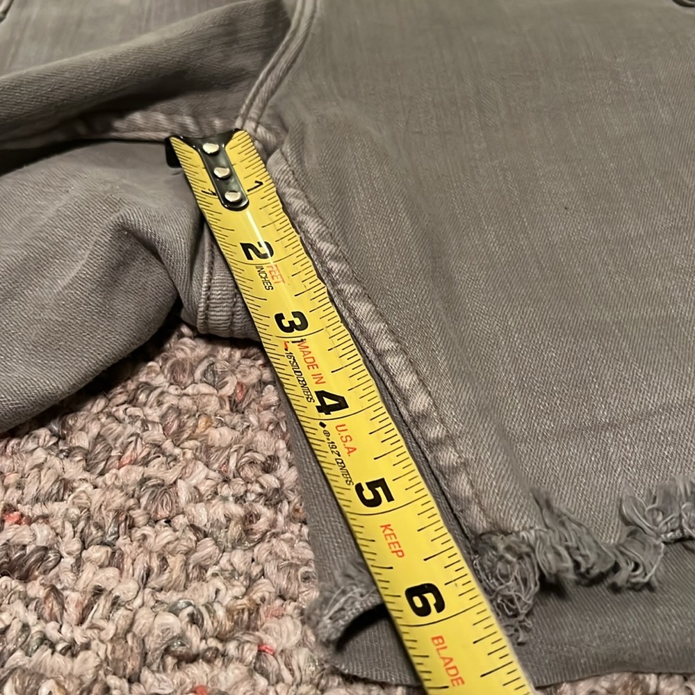 Vigoss Size 20 Denim Marley Shorts-Frayed Hem - Picture 8 of 12